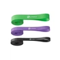Еспандер U-Powex петлі UP_1073 Power Band набір 3шт Black/Purple/Green (UP_1073_3in_B/P/G) - зменшене зображення 1