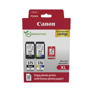 Картридж Canon PG-575XL/CL-576XL MultipackXL BK,Color (5437C006) зображення 1