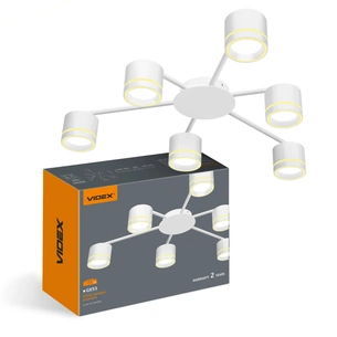 Світильник Videx під лампу 6xGX53 (VL-SPF21B-WP) зображення 1