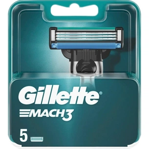 Змінні касети Gillette Mach3 5 шт. (7702018552313) изображение 1