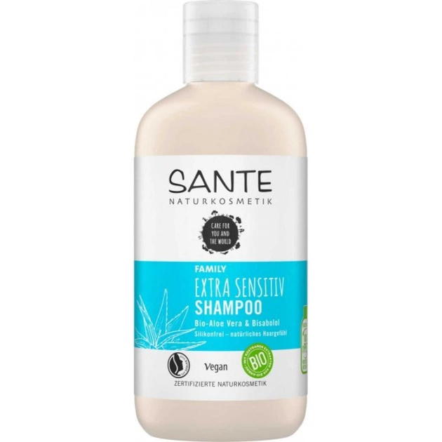 Шампунь Sante Extra Sensitive Алое вера та Бісаболол 250 мл (4025089084914) - зображення 1