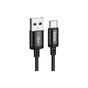Дата кабель USB 2.0 AM to USB-C 3.0m X91 Radiance black HOCO (6931474788726) - уменьшенное изображение 1