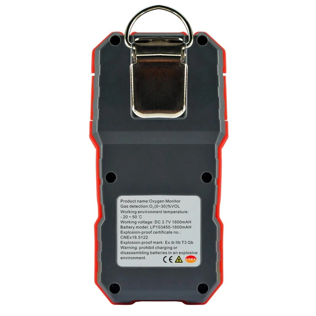 Газоаналізатор Wintact кисню O2 (0-30% VOL) (WT8800) - picture 5