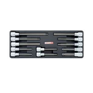 Набір біт Toptul впресованих в головку 1/2" 12од. (в ложементі) (GAAT1202) зображення 1