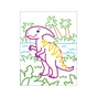Книга Кольорові зафарбовки. Динозаврик - Н. Коваль Активний розвиток талантів (9789667506445) - зменшене зображення 4