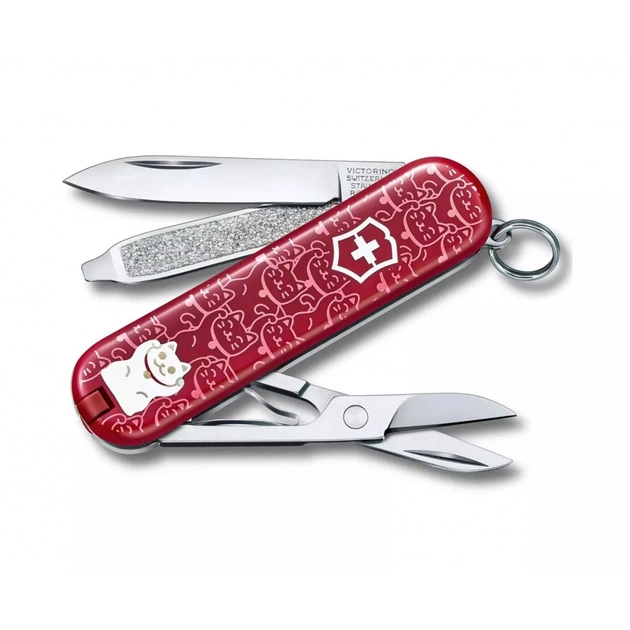 Ніж Victorinox Сlassic LE "Lucky Cat" (0.6223.L2106) - изображение 1