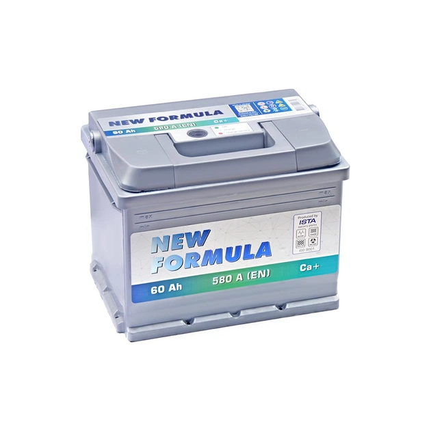 Аккумулятор автомобильный NEW FORMULA 60Ah (+/-) 540EN (5602202250) - изображение 1