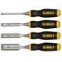 Стамеска DeWALT 4 шт 6,12,18,25 мм. (DWHT0-16063) - зменшене зображення 1