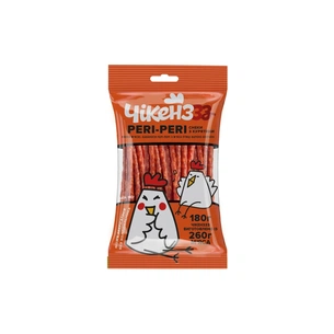 Мʼясні снеки Чікенzzz Кабаноси Peri-Peri з м'яса птиці 180 г (4820247143171) изображение 1