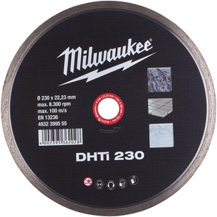 Круг відрізний Milwaukee алмазний DHTI 230, 230мм (4932399555) зображення 1