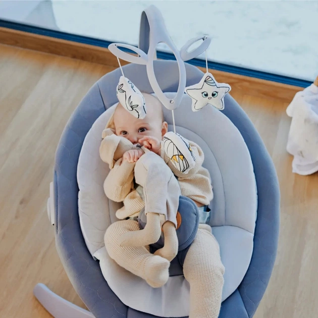 Крісло-гойдалка Lionelo Mell Grey stone (LO-MELL GREY STONE) - picture 10