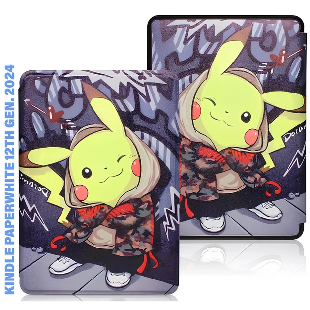 Чехол для электронной книги BeCover Smart Case Amazon Kindle Paperwhite 12th Gen. 2024 7"/Colorsoft (2024) Pikachu (712858) - изображение 1