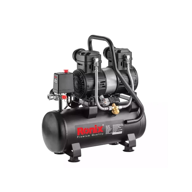 Компресор Ronix 10л, 1280Вт (RC-1012) - изображение 1