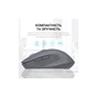 Мишка OfficePro M230G Silent Click Wireless/Bluetooth Gray - зменшене зображення 10