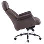 Офісне крісло Аклас Драгобрат, AL MB, Шкіра LC-K Dark Brown/PU Dark Brown (00179839) - зменшене зображення 6