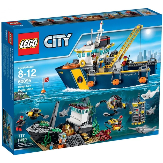 Конструктор LEGO City Supplementary Корабель дослідників морських глибин (60095) - изображение 1