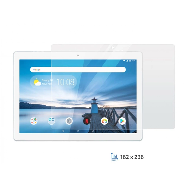 Скло захисне 2E Lenovo Tab M10 (TB-X605L) 10" LTE, 2.5D, Clear (2E-LN-TABM10-LT25D-CL) - изображение 1