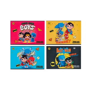 Альбом для малювання Kite DC Comics, 12 аркушів (DC24-241) зображення 1