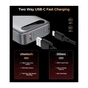Батарея универсальная Choetech 10000mA, 22.5W, PD, QC, grey (B860-CCGY) - уменьшенное изображение 6