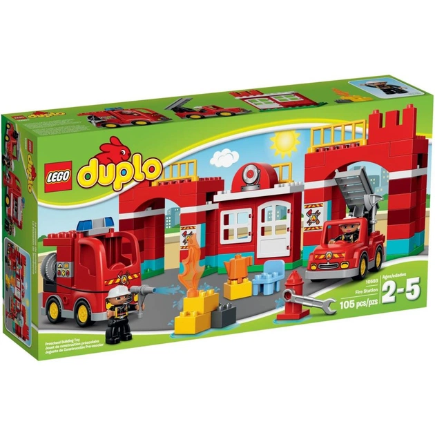 Конструктор LEGO Duplo Ville Пожежна станція (10593) - изображение 1