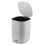 Контейнер для сміття Ardesto Vigor З педаллю Сірий 3 л (ARHB3602G) - уменьшенное изображение 3