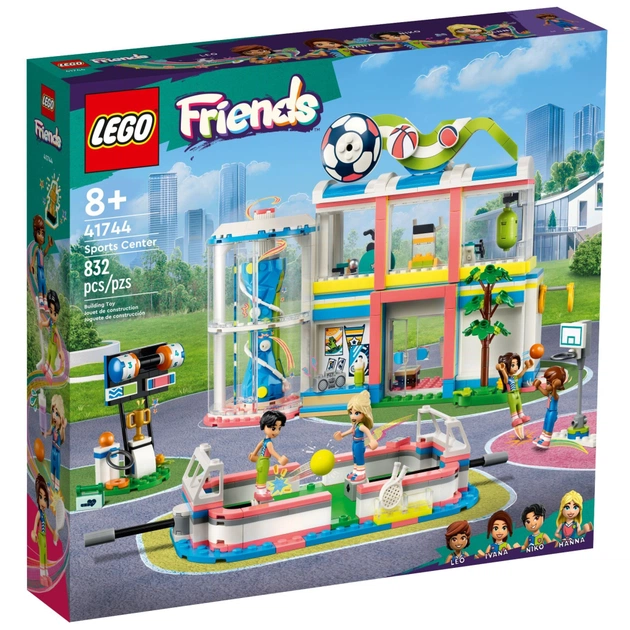 Конструктор LEGO Friends Спорткомплекс 832 деталей (41744) - зображення 1