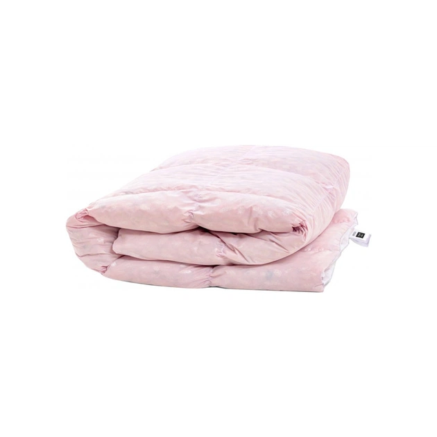 Ковдра MirSon пухова №1829 Bio-Pink 90% пух літо 110x140 см (2200003012767) - изображение 1
