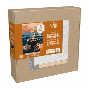 Картина по номерам Rosa Аромат спокою, 15х20см, з мольбертом (4823098548645) picture 1