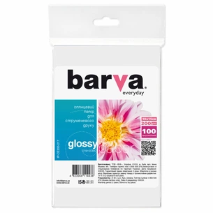 Фотопапір Barva 10x15, 200 g/m2, Everyday, Glossy 100с (IP-CE200-217) зображення 1