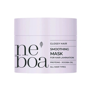 Маска для волосся Neboa Glossy Hair Для розгладження та ламінування волосся 300 мл (5903794198180) зображення 1