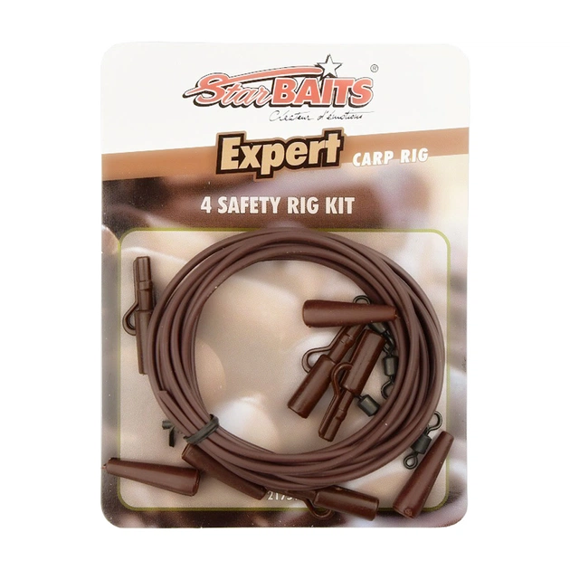 Монтаж Starbaits Safety Rig Kit brown (32.61.51) - изображение 1