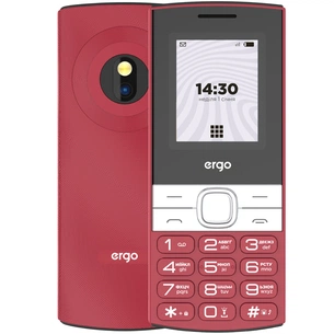 Мобільний телефон Ergo B185 Red зображення 1