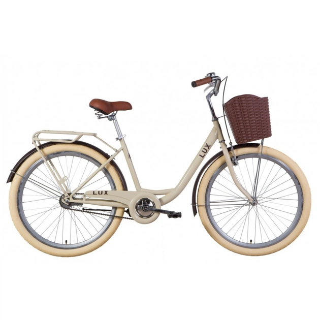 Велосипед Дорожник 26" LUX рама-17" 2021 Beige (OPS-D-26-116) - изображение 1