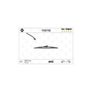 Щітка склоочисника SWF 116116 зображення 1