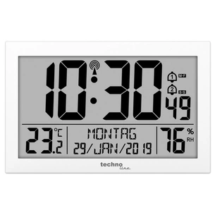 Настінний годинник Technoline White (WS8016 weiss) (DAS303936) picture 1
