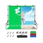 Фон Puluz PKT5205 background set with mount 290x200 cm green, blue, red (PKT5205) - уменьшенное изображение 1