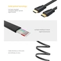 Кабель мультимедійний HDMI M to HDMI M 2.0m V2.0 4K black Ugreen (UGR-70159) - зменшене зображення 12