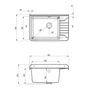 Мийка кухонна Deante Garden (ZYT 211A) - зменшене зображення 2