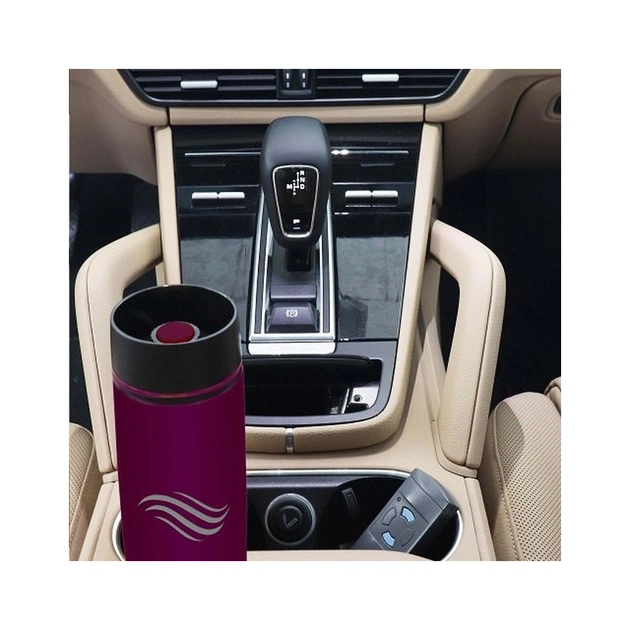 Термокружка Tavialo матовий бордовий колір + 2 ущільнювальних кільця 460 мл (190460103) - зображення 6