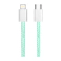Дата кабель USB-C to Lightning 1.0m 27W green ColorWay (CW-CBPDCL061-G) - preview 6