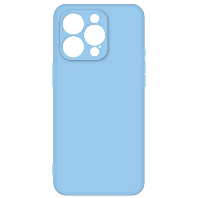Чохол до мобільного телефона Intaleo SoftShell Apple iPhone 15 Pro Max Light Blue (1283126585371) - зображення 1