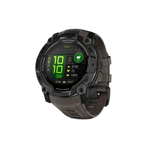 Смарт-годинник Garmin Instinct 3, 50mm, AMOLED, Black Bezel with Charcoal Band, GPS смарт-годинник (010-03020-00/010-03020-40) зображення 1