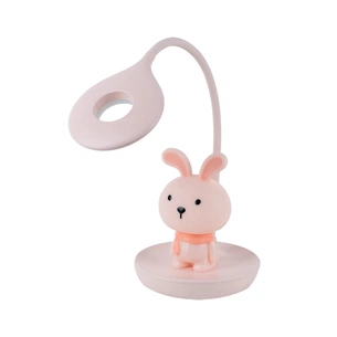 Настольная лампа Kite Bunny LED с аккумулятором, розовая (K24-492-1-2) изображение 1
