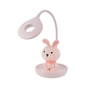 Настільна лампа Kite Bunny LED з акумулятором, рожева (K24-492-1-2) - зменшене зображення 1