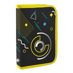 Пенал 1 вересня Geometry твердий одинарний без клапана (532822) зображення 1