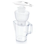 Фільтр-глечик Brita Aluna Memo MXPro 2.4л (1.4л очищеної води) з фільтр-картриджем 3шт, білий (1053054) - уменьшенное изображение 2