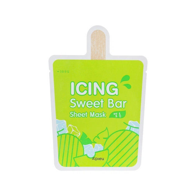 Маска для обличчя A'pieu Icing Sweet Bar Sheet Mask Melon 21 г (8809747939893) - зображення 1