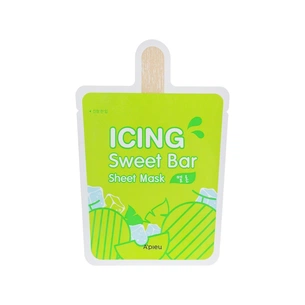 Маска для обличчя A'pieu Icing Sweet Bar Sheet Mask Melon 21 г (8809747939893) зображення 1