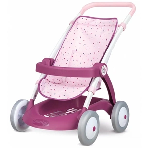 Коляска для ляльок Smoby Baby Nurse Прованс Прогулянка з кошиком (254003) зображення 1