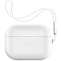 Чохол для навушників Armorstandart Silicone Case with straps для Apple Airpods Pro 2 Transparent (ARM68617) - зменшене зображення 1